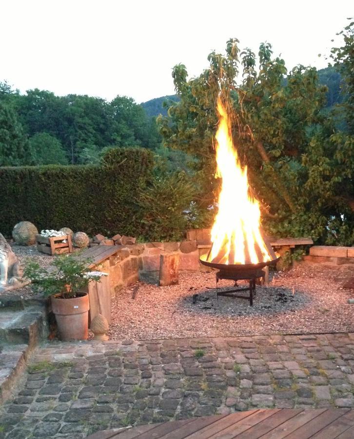 Burg Freienstein Blick 4 Sterne Mit Sauna Gammelsbach Kültér fotó