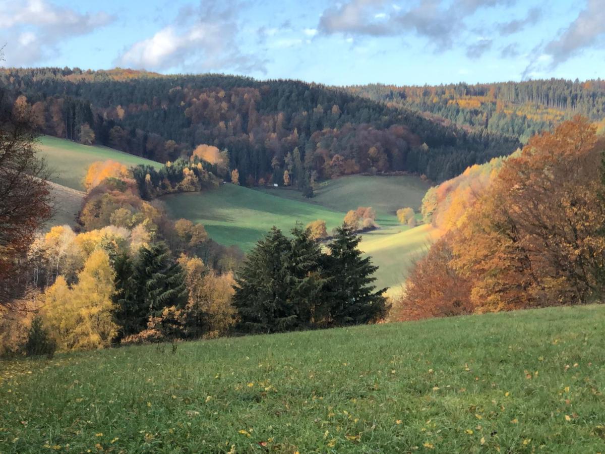 Burg Freienstein Blick 4 Sterne Mit Sauna Gammelsbach Kültér fotó